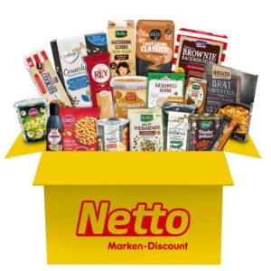 Netto XXL-Probierbox für nur 24,90 50% sparen - Mix aus 20 Artikeln aus dem Netto-Eigenmarkensortiment Marken-Discount